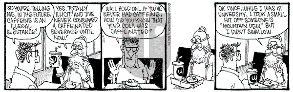 Monty on Tuesday September 4, 2007 Comic Strip