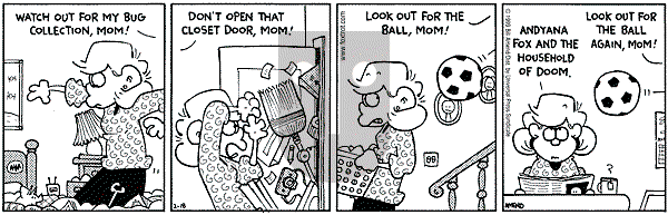FoxTrot - Thursday February 18, 1999 Comic Strip