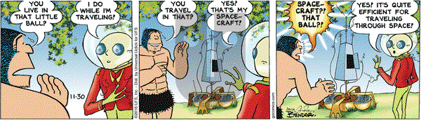 Alley Oop on Wednesday November 30, 2016 Comic Strip