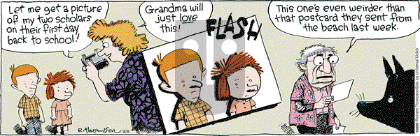 Cul de Sac - Monday September 8, 2014 Comic Strip