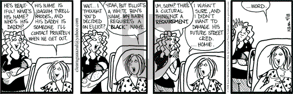 Clear Blue Water on Friday April 18, 2008 Comic Strip