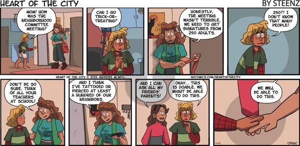 Heart of the City on Sunday October 12, 2025 Comic Strip