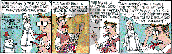Monty on Monday February 10, 2014 Comic Strip