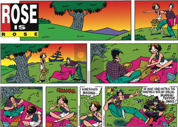 Rose is Rose on Sunday August 26, 2012 Comic Strip