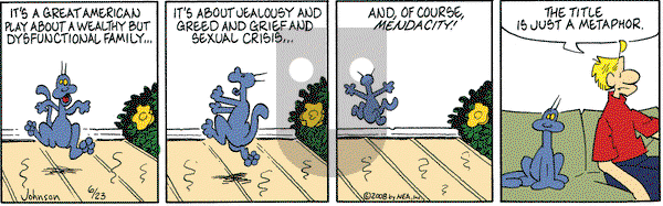 Arlo and Janis on Thursday July 31, 2008 Comic Strip