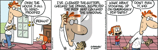 Baby Blues on Saturday December 19, 2015 Comic Strip