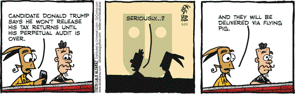 La Cucaracha on Monday May 23, 2016 Comic Strip