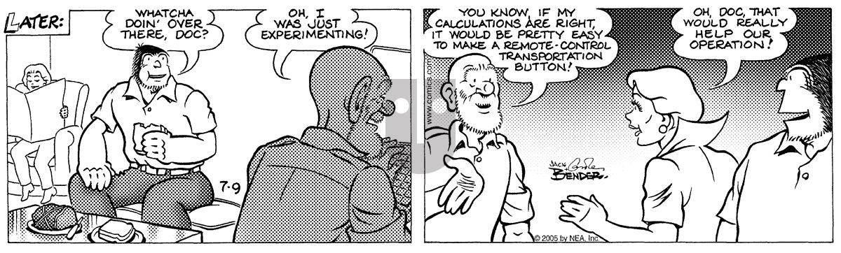 Alley Oop - Saturday July 9, 2005 Comic Strip