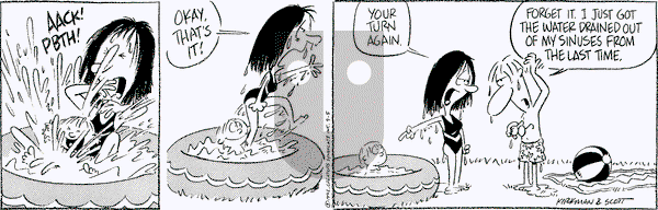 Baby Blues on Saturday September 5, 1992 Comic Strip