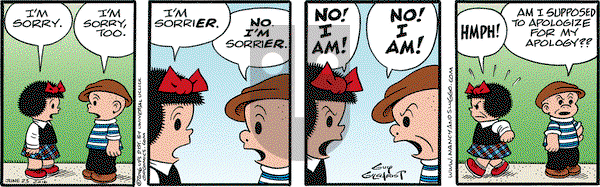 Nancy on Thursday June 23, 2016 Comic Strip