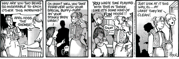 For Better or For Worse on Thursday May 13, 1999 Comic Strip