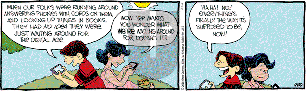 The Buckets on Monday July 6, 2015 Comic Strip