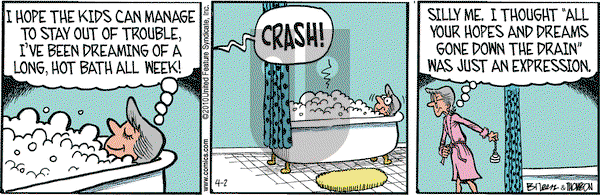 Grand Avenue on Friday April 2, 2010 Comic Strip