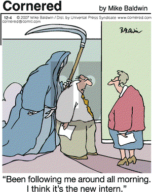 Cornered on Tuesday December 4, 2007 Comic Strip
