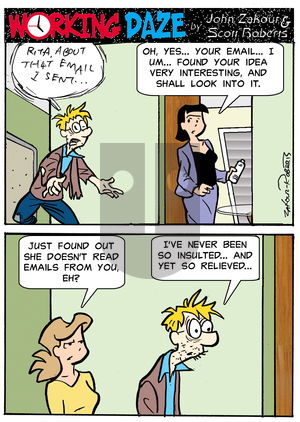Working Daze on Saturday May 31, 2025 Comic Strip