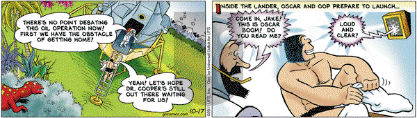 Alley Oop on Monday October 17, 2011 Comic Strip