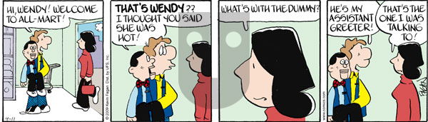 Drabble on Saturday April 11, 2009 Comic Strip