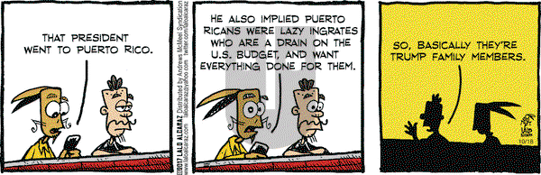 La Cucaracha on Wednesday October 18, 2017 Comic Strip
