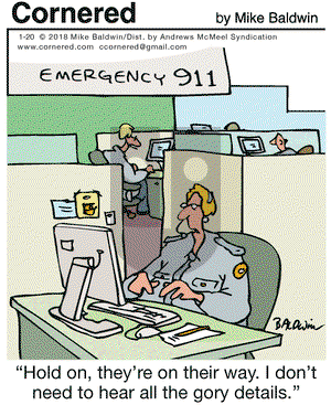 Cornered on Saturday January 20, 2018 Comic Strip