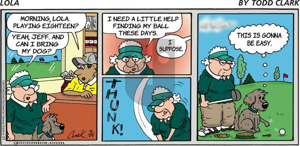 Lola on Sunday May 24, 2015 Comic Strip