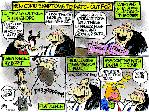 Clay Jones - Tuesday December 8, 2020 Comic Strip