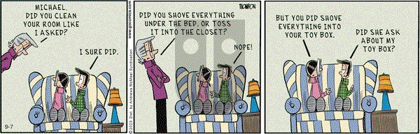 Grand Avenue on Thursday September 7, 2023 Comic Strip