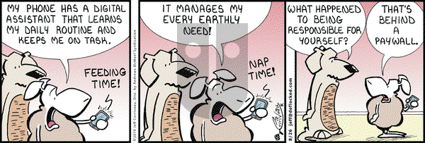 DeFlocked on Monday August 26, 2019 Comic Strip