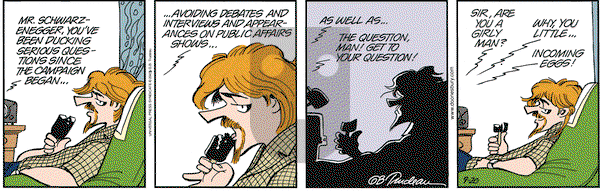 Doonesbury on Saturday September 20, 2003 Comic Strip