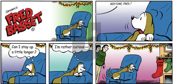 Fred Basset on Sunday December 24, 2017 Comic Strip