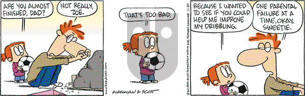 Baby Blues on Thursday November 24, 2011 Comic Strip
