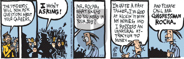 La Cucaracha on Thursday March 16, 2006 Comic Strip