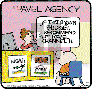 Ziggy on Friday May 3, 2019 Comic Strip