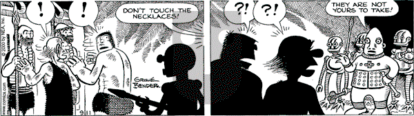 Alley Oop on Monday September 11, 2000 Comic Strip