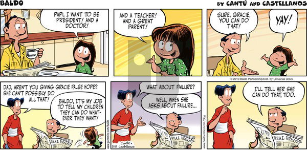 Baldo on Sunday May 9, 2010 Comic Strip