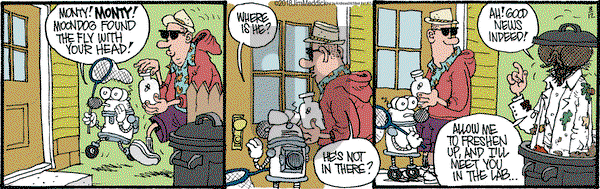 Monty on Monday March 12, 2018 Comic Strip