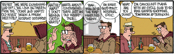 Monty on Friday December 16, 2011 Comic Strip