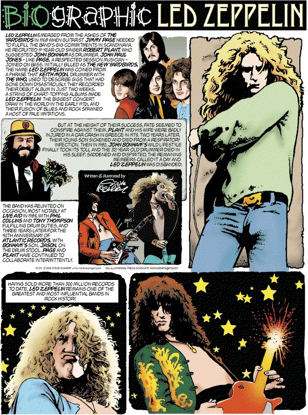 Biographic on Sunday December 24, 2006 Comic Strip