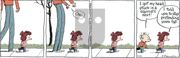 Cul de Sac on Saturday November 5, 2016 Comic Strip