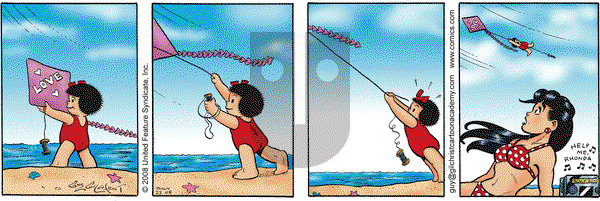 Nancy on Tuesday July 22, 2008 Comic Strip
