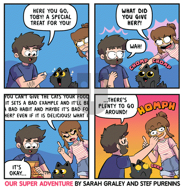 Our Super Adventure on Monday August 26, 2024 Comic Strip