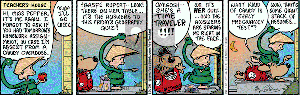 DeFlocked on Tuesday October 30, 2012 Comic Strip