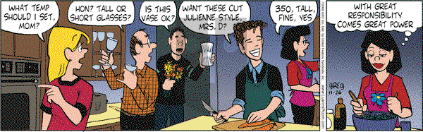 Luann on Wednesday November 26, 2008 Comic Strip