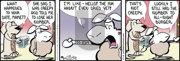 DeFlocked on Thursday July 12, 2018 Comic Strip