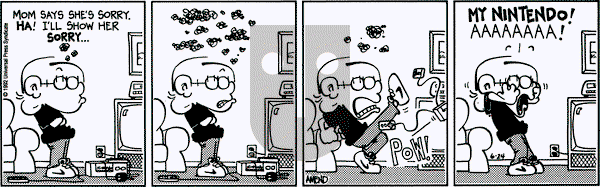FoxTrot on Wednesday June 24, 1992 Comic Strip