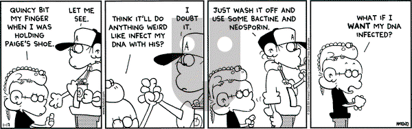 FoxTrot on Monday January 17, 2005 Comic Strip