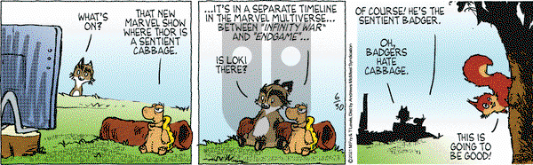 Over the Hedge on Wednesday June 30, 2021 Comic Strip