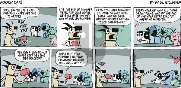 Pooch Cafe on Sunday December 29, 2013 Comic Strip