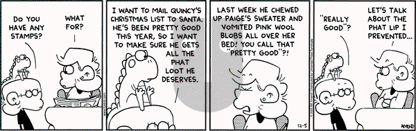 FoxTrot - Monday December 5, 2005 Comic Strip
