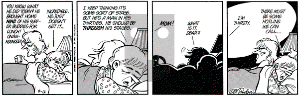 Doonesbury on Thursday September 12, 1991 Comic Strip