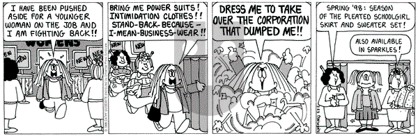 Cathy Classics on Monday March 23, 1998 Comic Strip